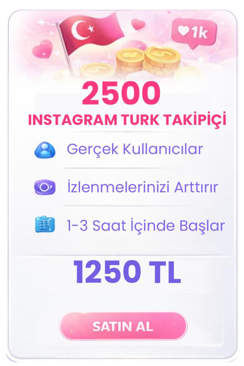 İnstagram Ucuz Türk Takipçi