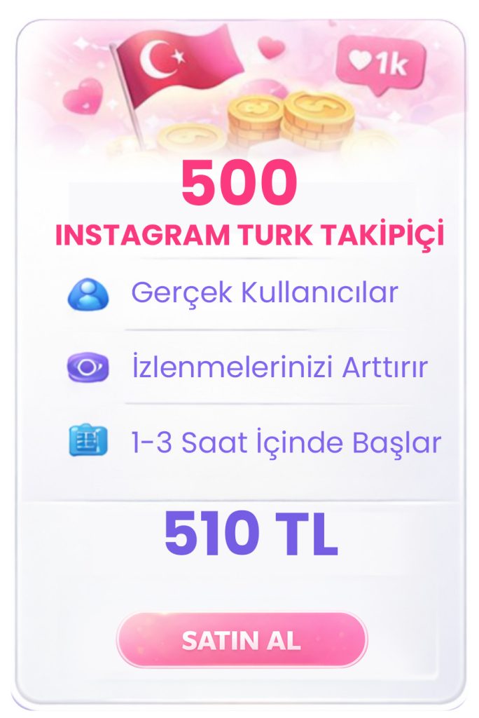İnstagram Ucuz Türk Takipçi