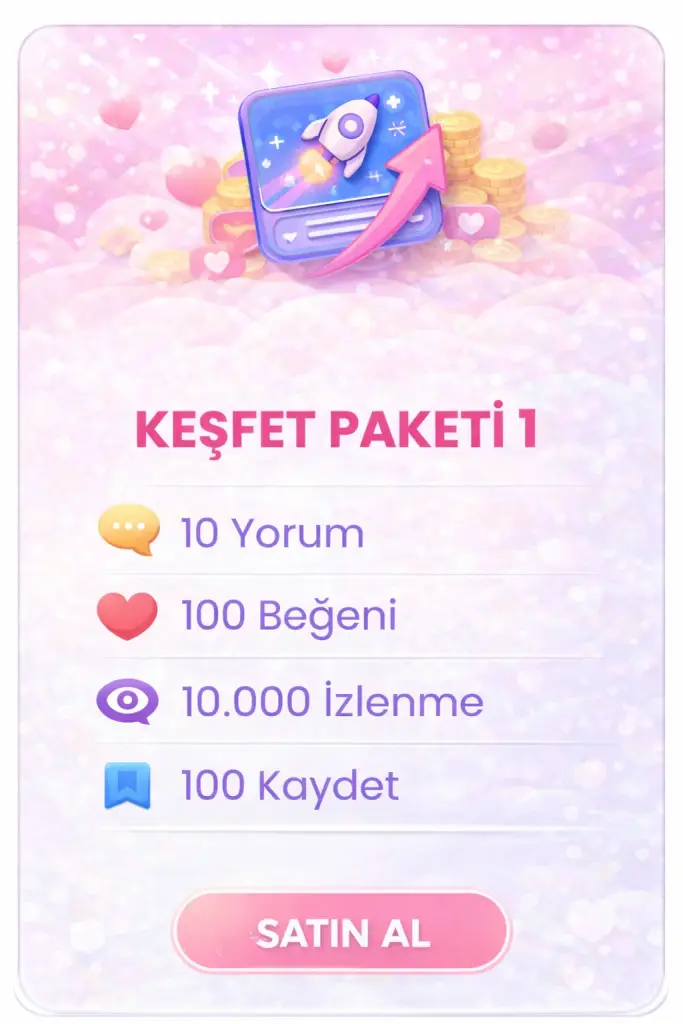 İnstagram Keşfete Düşüren Paketleri